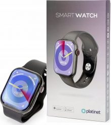 Smartwatch Platinet PSMART29B Czarny (45995). Czarne zegarki smartwatch Platinet, bez wzorów. Za 92.64 zł.