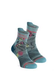 Skarpety damskie Ortovox Alpine Light Quarter Socks. Niebieskie skarpetki damskie ORTOVOX, bez wzorów, z materiału. Za 127.50 zł.