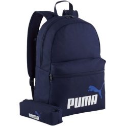 Plecak Puma Phase. Niebieskie plecaki męskie Puma, bez wzorów, sportowe. Za 99.00 zł.