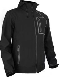 Kurtka męska Helly Hansen MENS JACKET SOFTSHELL STR_027_BLACK_M. Czarne kurtki męskie Helly Hansen, m, bez wzorów, z softshellu, bez kaptura. Za 174.16 zł.