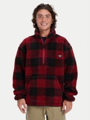Quiksilver Polar Mercury Woodlans EQYPF03070 Bordowy Regular Fit. Czerwone bluzy sportowe męskie Quiksilver, m, bez wzorów, z polaru, bez kaptura. Za 239.99 zł.