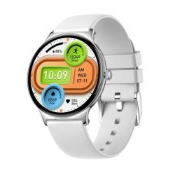 Smartwatch COLMI V89 (srebrny). Szare zegarki smartwatch Colmi, bez wzorów. Za 169.00 zł.