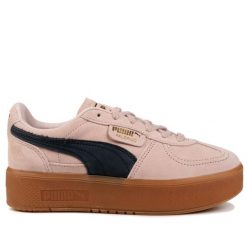 Buty damskie sportowe trampki Puma PALERMO ELEVATA. Brązowe trampki i tenisówki damskie Puma, bez wzorów, z gumy, bez zapięcia. Za 258.00 zł.