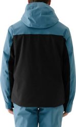 Kurtka narciarska męska 4f Kurtka narciarska męska 4F M0787 czarno-niebieska 4FWAW25TTJAM0787 46S L. Czarne kurtki sportowe męskie 4F, l, bez wzorów, bez kaptura, narciarskie. Za 233.98 zł.