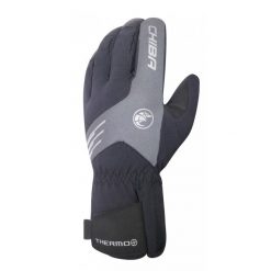 Rękawiczki zimowe unisex Chiba Thermo Plus. Czarne rękawiczki damskie Chiba, na zimę, bez wzorów. Za 276.00 zł.