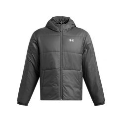 Kurtka Under Armour Lightweight. Białe kurtki męskie Under Armour, xl, bez wzorów, z materiału, z kapturem. Za 505.80 zł.