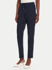 Liu Jo Sport Spodnie dresowe TA5303 J5942 Granatowy Regular Fit. Niebieskie spodnie sportowe damskie Liu Jo Sport, bez wzorów, z dresówki, sportowe. Za 269.99 zł.