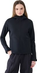 Kurtka damska softshell 4F F320 czarna 4FWSS25TSOFF320 20S S. Czarne kurtki sportowe damskie 4F, s, bez wzorów, z softshellu, bez ramiączek, bez kaptura. Za 219.89 zł.