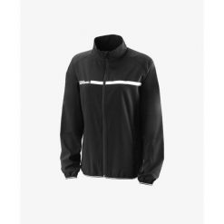 Bluza tenisowa damska Wilson Team II Woven Jacket. Białe bluzy damskie Wilson, l, bez wzorów, z tkaniny, sportowe, bez ramiączek, bez kaptura. Za 259.00 zł.