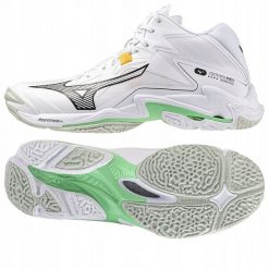 Buty Mizuno WAVE LIGHTNING Z8 MID V1GA240516. Buty sportowe męskie Mizuno, bez wzorów, bez zapięcia, mizuno wave. Za 515.97 zł.