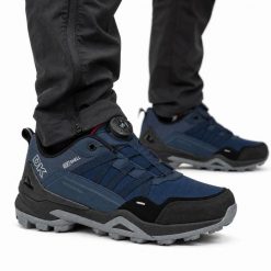 Buty męskie sportowe trekkingowe DK VENOM SOFTSHELL. Czarne trekkingi męskie DK, z materiału, bez zapięcia. Za 239.00 zł.
