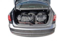 Torby Do Bagażnika Vw Jetta 2011-2017 5Szt Kjust. Czarne torby podróżne damskie KJUST, bez wzorów, z kauczuku. Za 1,608.00 zł.
