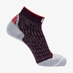 Skarpetki do biegania dla dorosłych Salomon Ultra Ankle. Niebieskie skarpety męskie Salomon, bez wzorów. Za 55.00 zł.