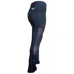 Damskie legginsy jeździeckie z pełną przyczepnością Karlslund Galdur Jodhpur. Niebieskie legginsy damskie KARLSLUND, bez wzorów, z materiału. Za 389.00 zł.