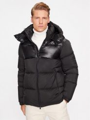 Hetregó Kurtka puchowa Jasper 8K501 23WU10 Czarny Regular Fit. Czarne kurtki męskie HETREGO, m, bez wzorów, z puchu, bez kaptura. Za 3,439.00 zł.