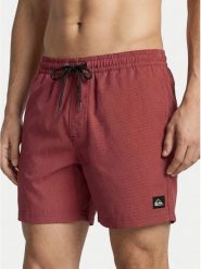Quiksilver Szorty kąpielowe Everyday Deluxe EQYJV04101 Czerwony Regular Fit. Czerwone kąpielówki męskie Quiksilver, bez wzorów, z syntetyku. Za 149.99 zł.