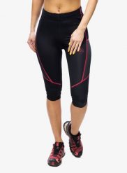 Legginsy do biegania damskie La Sportiva Triumph Tight 3/4. Czarne legginsy damskie La Sportiva, bez wzorów. Za 335.49 zł.