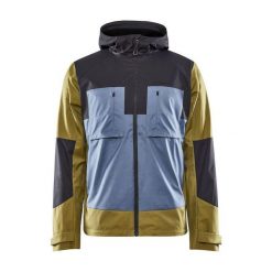 Kurtka narciarska Craft ADV Backcountry. Brązowe kurtki sportowe męskie Craft, na zimę, m, bez wzorów, bez kaptura, narciarskie. W wyprzedaży za 412.50 zł.