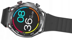 Smartwatch zegarek sportowy IMIKI Xplorer Active Black. Czarne, cyfrowe zegarki męskie IMIKI, bez wzorów, ze stali. Za 329.00 zł.