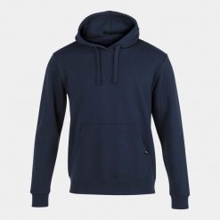 Bluza sportowa męska Joma Montana Hoodie. Niebieskie bluzy sportowe męskie Joma, m, bez wzorów, z kapturem. Za 190.00 zł.