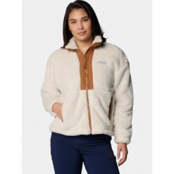 Bluza Polarowa Damska Columbia Boundless Discovery Sherpa II. Brązowe bluzy damskie Columbia, l, bez wzorów, z polaru, sportowe, bez ramiączek, bez kaptura. Za 489.00 zł.