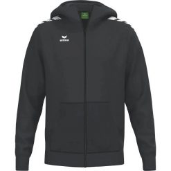 Bluza z kapturem Erima CMPT Wings. Czarne bluzy damskie Erima, m, bez wzorów, z bawełny, bez ramiączek, z kapturem. Za 264.50 zł.