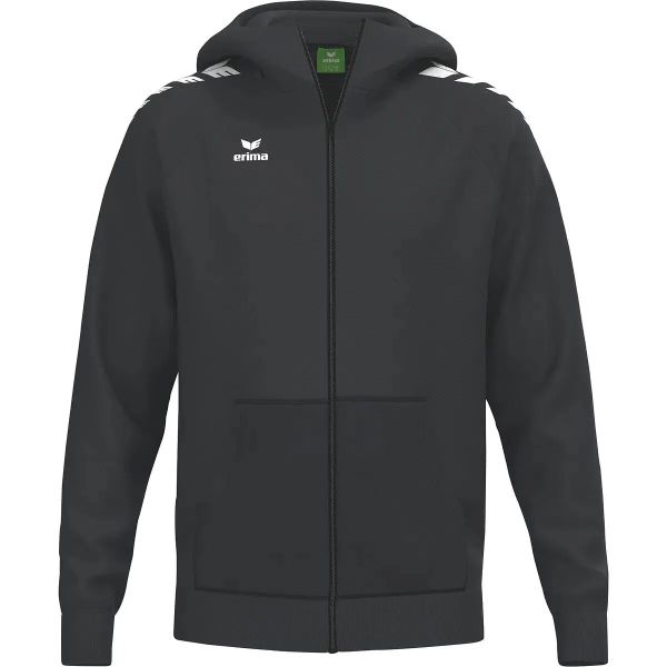 Czarna kurtka z kapturem Erima Cmpt Wings. Czarne bluzy damskie 575 FACTORY, m, bez wzorów, z materiału, klasyczne, z kapturem. Za 290.45 zł.