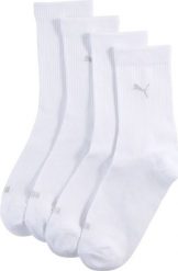 Puma Skarpety damskie Sock 2 pak białe 938380 02 39-42. Białe skarpetki damskie Puma, bez wzorów. Za 53.89 zł.