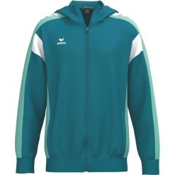 Bluza z kapturem Erima Celebrate 125 Training. Niebieskie bluzy damskie Erima, na zimę, bez wzorów, bez ramiączek, z kapturem. Za 278.50 zł.
