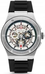 Zegarek Swiss Military Hanowa Męski przezroczysta tarcza 43 mm (SMWGO0000901). Zegarki męskie Swiss Military Hanowa, bez wzorów. Za 1,201.99 zł.