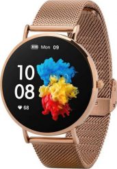 Smartwatch Garett Verona Złoty (5904238484494). Żółte zegarki smartwatch GARETT, bez wzorów. Za 379.98 zł.
