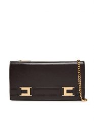 Elisabetta Franchi Portfel PF-65A-61E2-V270 Brązowy. Brązowe portfele damskie Elisabetta Franchi, ze skóry. Za 1,149.00 zł.