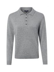IPURI sweter z kaszmiru Kobiety Kaszmir szary, XXL. Szare swetry nierozpinane damskie IPURI, xxl, bez wzorów, z kaszmiru, eleganckie, bez kołnierzyka, bez ramiączek. Za 949.95 zł.