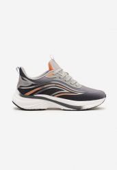 Jasnoszare Buty Sportowe Sneakersy na Piankowej Podeszwie Linasela. Szare buty sportowe męskie Born2be, bez wzorów, z jeansu, bez zapięcia. Za 109.99 zł.