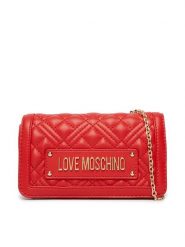LOVE MOSCHINO Torebka JC5681PP1OLA0500 Czerwony. Czerwone torebki wizytowe damskie Love Moschino, bez wzorów, ze skóry, bez dodatków. Za 639.99 zł.