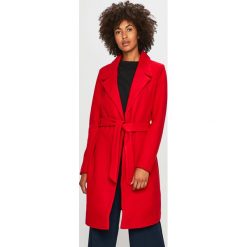 Only - Płaszcz. Brązowe płaszcze damskie ONLY, l, bez wzorów, z materiału, klasyczne, bez kołnierzyka, bez kaptura. W wyprzedaży za 269.90 zł.
