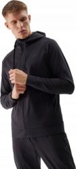 BLUZA MĘSKA 4F Z KAPTUREM ŚLISKA CZARNA KANGUREK TFSWM268 r. S. Czarne bluzy męskie 4F, m, bez wzorów, z kapturem. Za 99.00 zł.