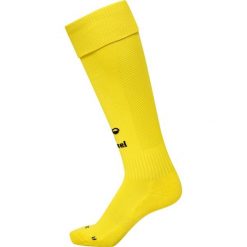Hummel skarpety piłkarskie hmlESSENTIAL – oddychające i wytrzymałe – BLAZING. Czarne skarpety męskie Hummel, bez wzorów, z bawełny. Za 79.95 zł.