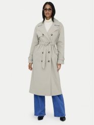 ONLY Trencz Disa 15361536 Beżowy Regular Fit. Brązowe płaszcze damskie ONLY, m, bez wzorów, z syntetyku, bez kołnierzyka, bez kaptura. Za 249.99 zł.