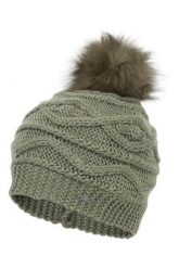 Damska czapka zimowa Remind II Bobble. Czerwone czapki damskie Dare 2B, na zimę, bez wzorów, z dzianiny. Za 58.49 zł.