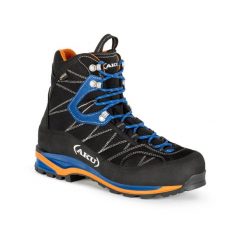 Buty górskie dla dorosłych Aku U'S TENGU GTX. Czarne buty zimowe męskie Aku, bez wzorów, bez obcasa, bez zapięcia. Za 849.99 zł.