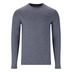 T-shirt z długim rękawem Endurance Abdon. Niebieskie koszulki sportowe męskie Endurance, bez wzorów, bez ramiączek, trekkingowe. Za 130.50 zł.