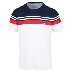 Koszulka sportowa męska Fila Malte. Koszulki sportowe męskie Fila, m, bez wzorów, z bawełny, bez ramiączek, tenisowe. Za 367.00 zł.