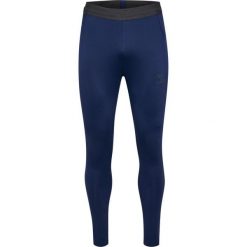 Spodnie treningowe Sportowe Hummel Pro Training Pants. Niebieskie legginsy damskie Hummel, bez wzorów, sportowe. Za 184.00 zł.