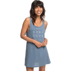 ROXY Ladies Dress Travel To Live Tee Dress Blue Mirage Heather ERJX603141-BMKH (rozmiar M). Brązowe spódnice damskie Roxy, m, bez wzorów, sportowe, sportowe. W wyprzedaży za 116.00 zł.