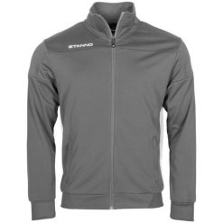 Bluza dresowa zapinana na zamek błyskawiczny Stanno Pride. Szare bluzy damskie STANNO, m, bez wzorów, z dresówki, bez ramiączek, bez kaptura. Za 242.00 zł.