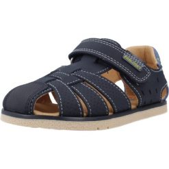 Sandały PABLOSKY 055223P Niebieski. Niebieskie sandały męskie Pablosky, na lato, bez wzorów, ze skóry, bez zapięcia. Za 234.99 zł.