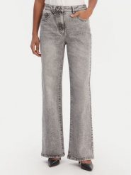 Morgan Jeansy 261-PIGRIM Szary Wide Leg. Szare jeansy damskie Morgan, bez wzorów, z bawełny. Za 349.99 zł.