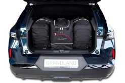 Torby Do Bagażnika Opel Grandland Ev 2024+ 4Szt Kjust. Czarne torby podróżne damskie KJUST, bez wzorów, z kauczuku. Za 1,250.00 zł.