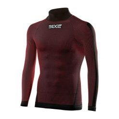 Podkoszulek rowerowy TS3. Czerwone bielizna sportowa damska SIXS, xl, bez wzorów, ze skóry, rowerowe. Za 305.50 zł.